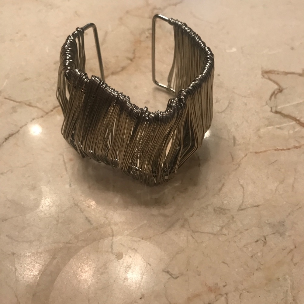 Modern looking silver cuff